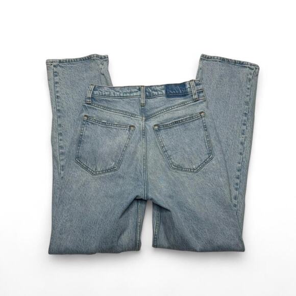 Abercrombie & Fitch The 90s Straight Jeans Size 2 Waist 26 No Rips Casual Wear - Picture 2 of 7